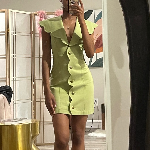 Maeve scalloped button up dress - Picture 2 of 2